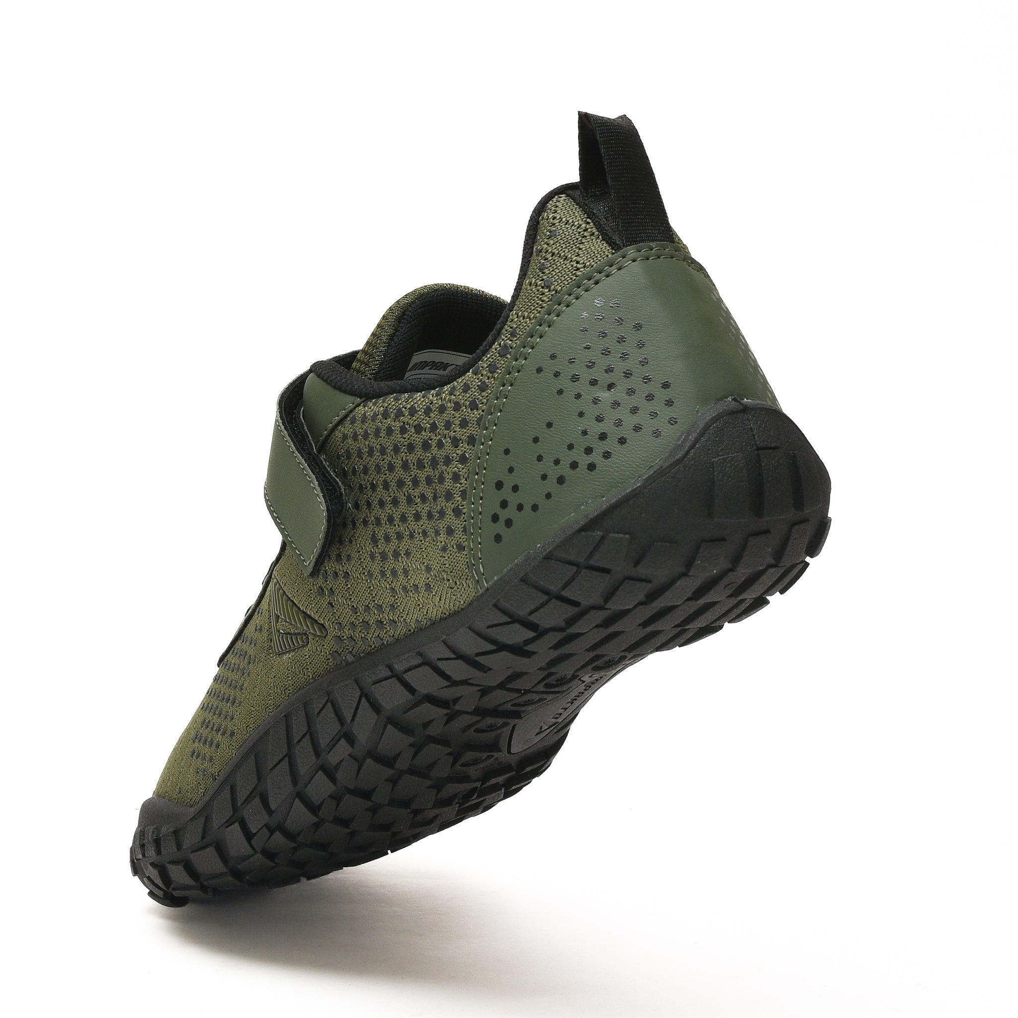 Impakto Barefoot for Wide Feet Shoes for Men Olive Green AS3285