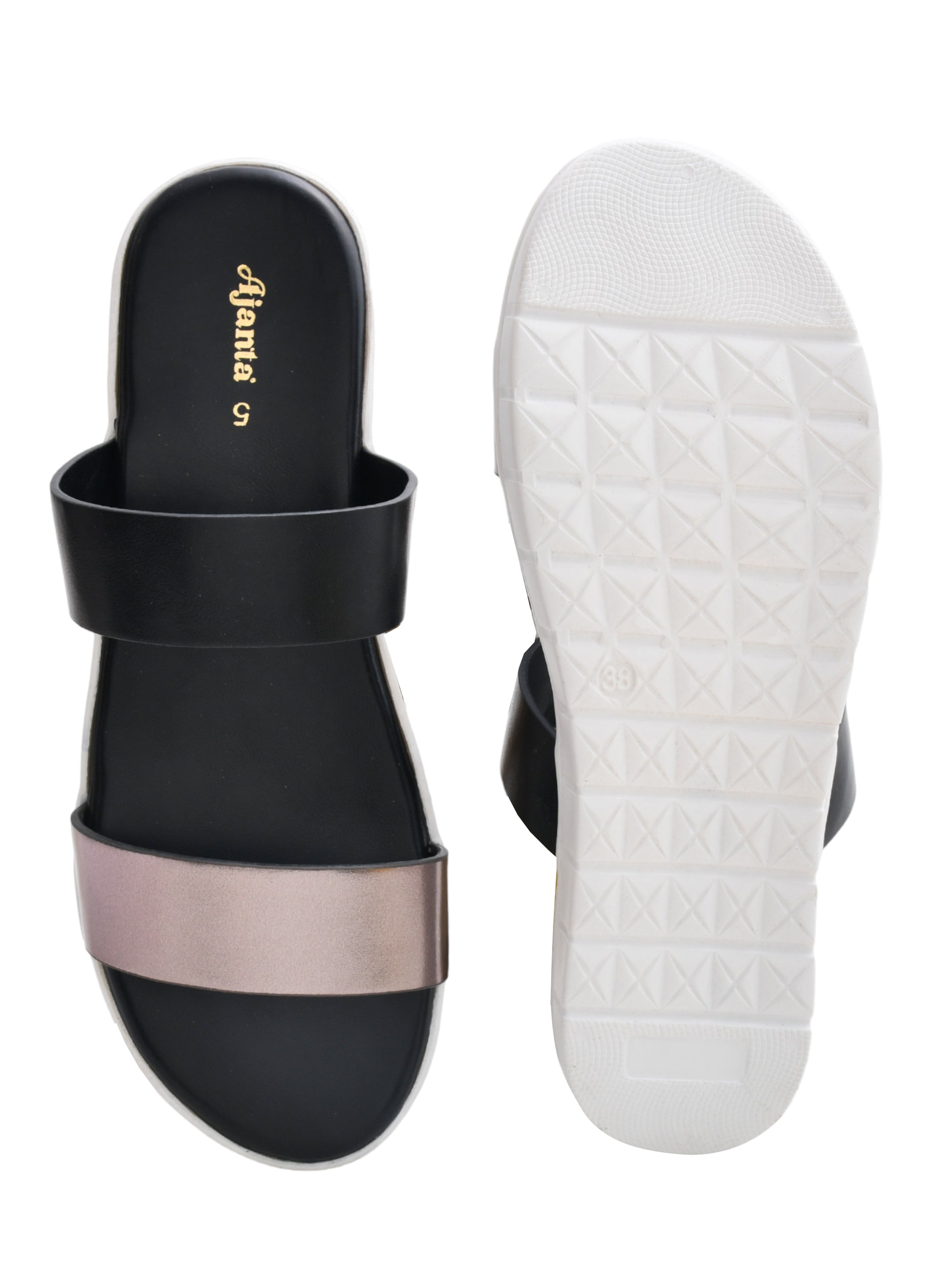 Ajanta Women Sandal / Anti-Skid Sandals / Slip-Resistant Sole with All-Day Comfort / Lightweight & Stylish Everyday Wear EL3004