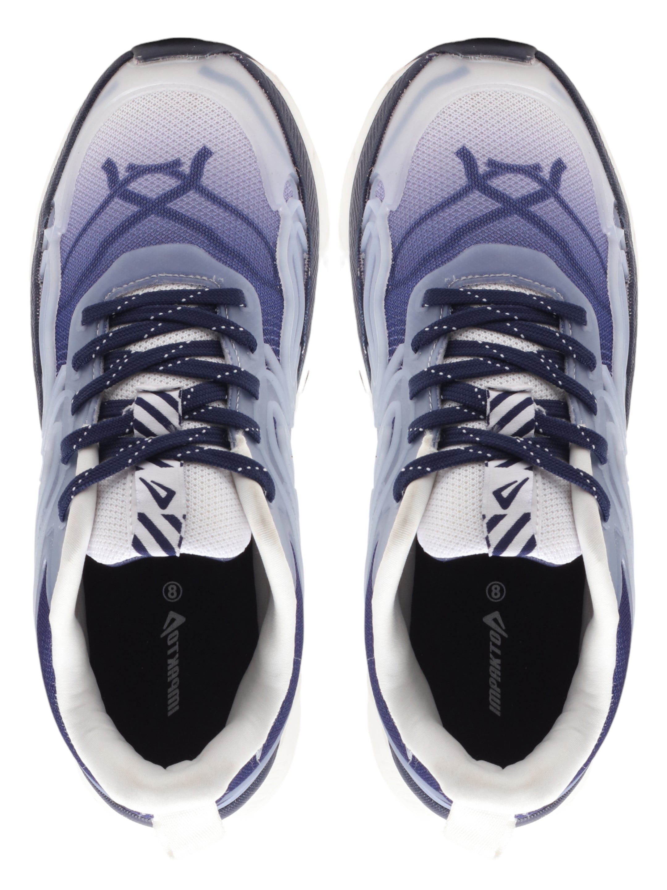 Impakto by Ajanta Men’s Purple Running Shoes