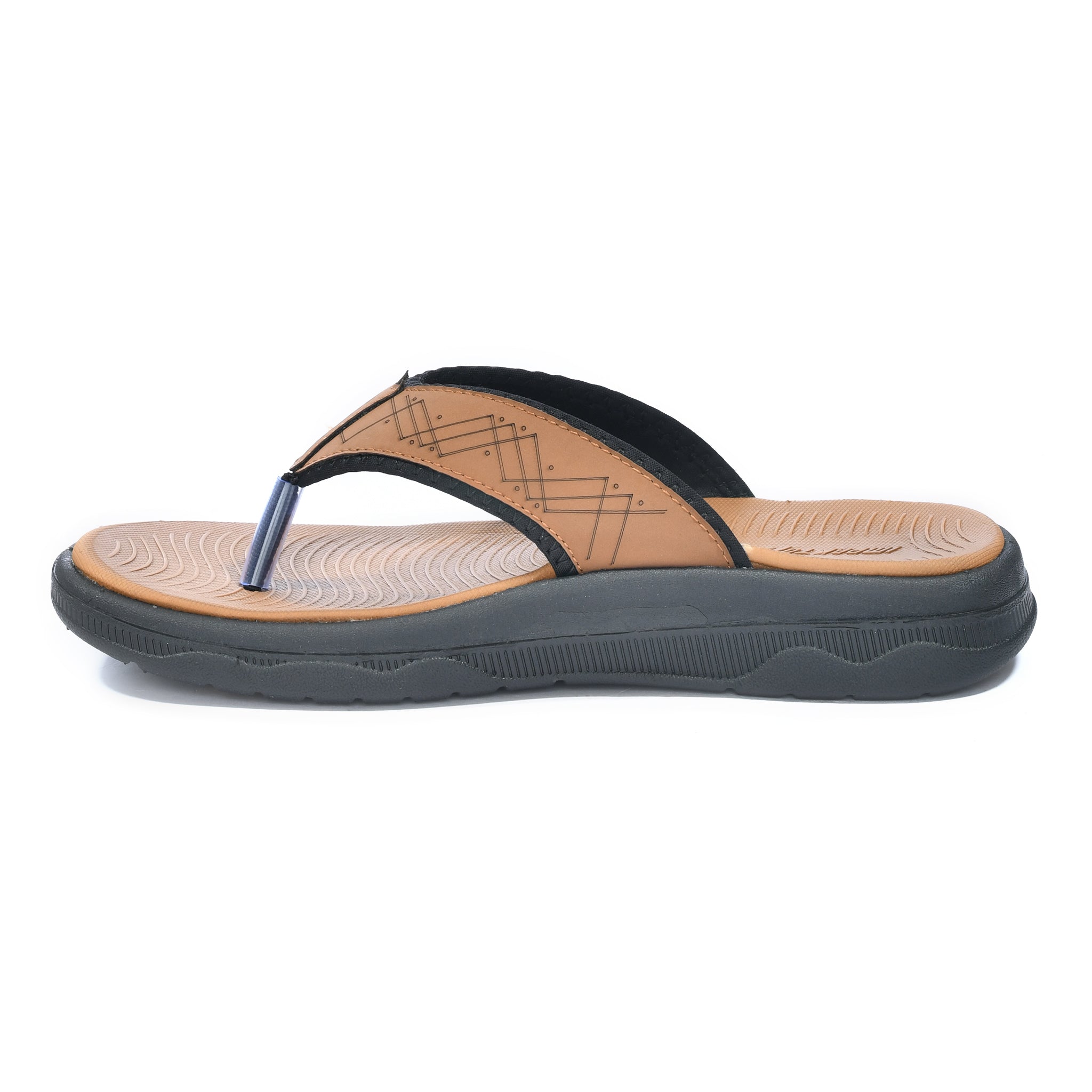 Impakto PediPlush Men Tan Slipper