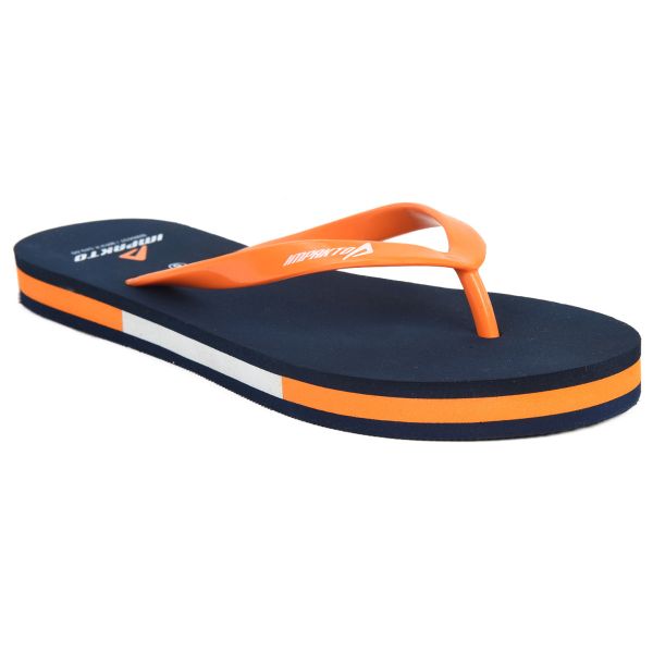 Navy flip flops online womens