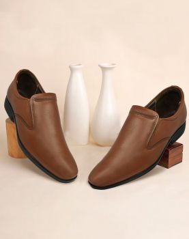 Ajanta Men's Genuine Leather Stylish & Comfort ,Perfect for Formal Wear, Business Casual,Parties Shoe EG4009