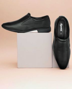 Ajanta Men's Genuine Leather Stylish & Comfort ,Perfect for Formal Wear, Business Casual,Parties Shoe EG4010