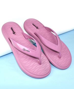 Ajanta Pink Slipper for Women FT0402