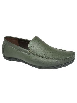 Ajanta Men Olive loafer JG1151