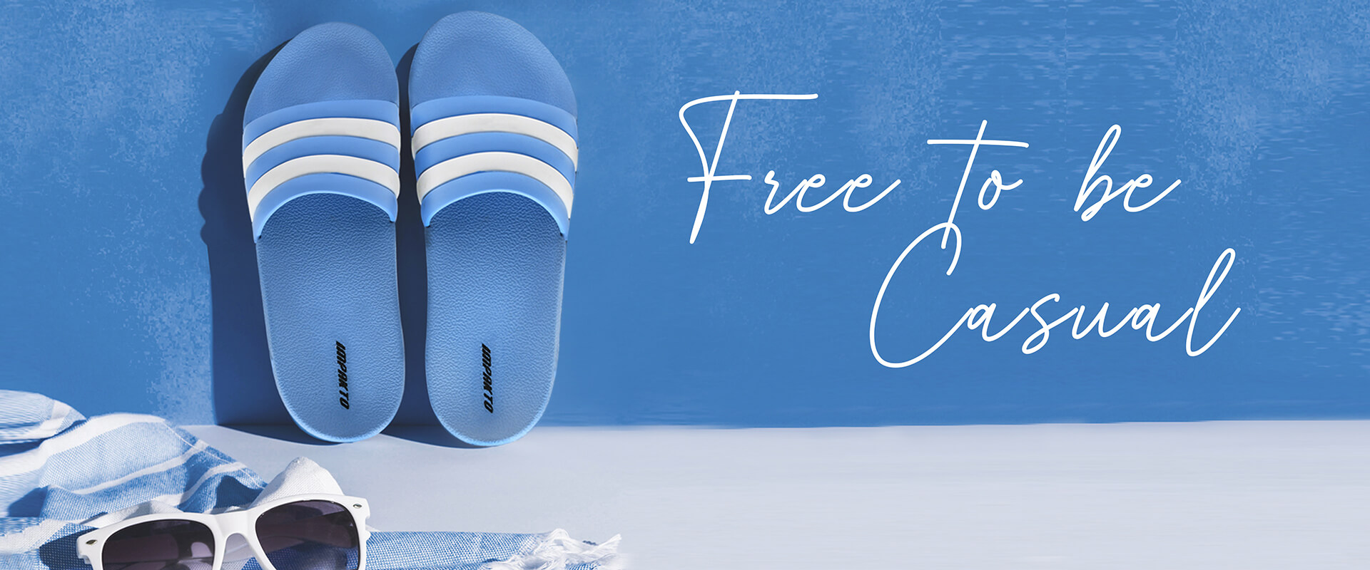 Free to Casual blue